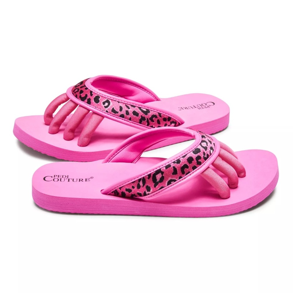 Pedi Couture Toe Separator Sandals for Women- Pedicure/Yoga sandal-Arch Support - Picture 3 of 5